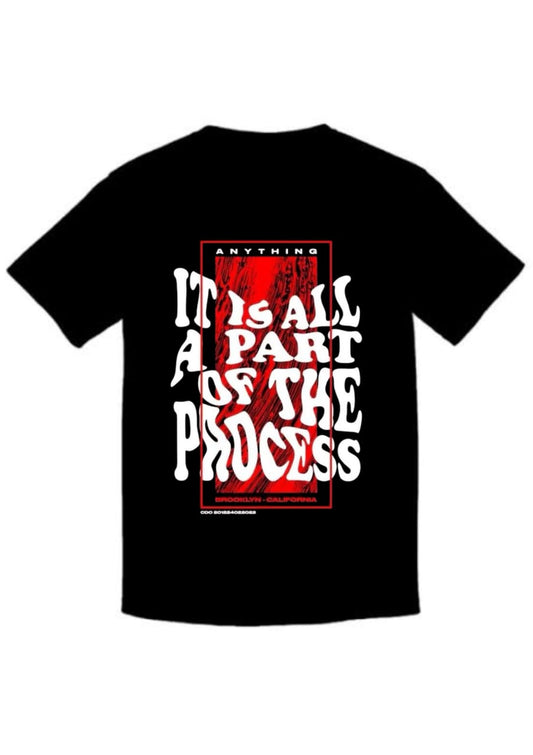 Bold Streetwear Black Graphic Tee